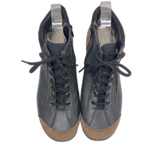 remonte booties Women Size 40 Black and brown leather zipper